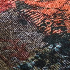 shumee többszínű foltvarrott csúszásmentes mosható szőnyeg 190x300 cm