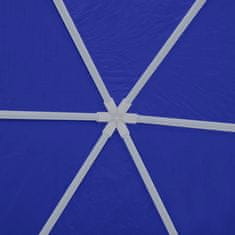 Greatstore parti sátor 6 db kék oldalfallal 2x2 m