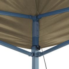 shumee összecsukható, felállítható sátor 3 x 4,5 m krémfehér