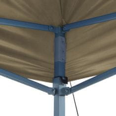 shumee összecsukható, felállítható sátor 3 x 6 m krémfehér