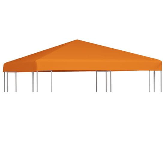shumee narancssárga pavilon tetőponyva 310 g/m², 3 x 3 m
