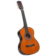 Vidaxl 8 részes klasszikus gitárszett gyerekeknek és kezdőknek 3/4 36" 70121