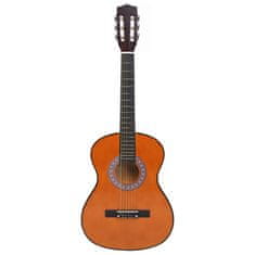 Vidaxl 8 részes klasszikus gitárszett gyerekeknek és kezdőknek 3/4 36" 70121