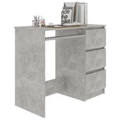 Greatstore betonszürke forgácslap íróasztal 90 x 45 x 76 cm