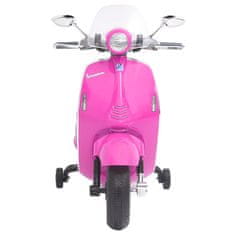 Greatstore Vespa GTS300 rózsaszín elektromos játék motorbicikli