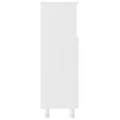 Greatstore fehér forgácslap fürdőszobaszekrény 30 x 30 x 95 cm