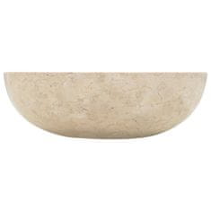 shumee krémszínű márvány mosdókagyló 40 x 12 cm