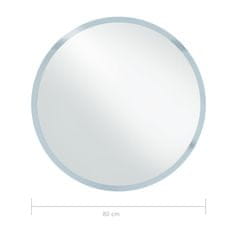 shumee LED-es fürdőszobai falitükör 80 cm