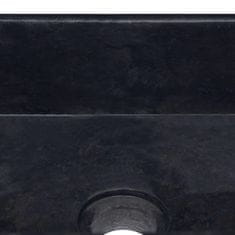 Greatstore fekete márvány mosdókagyló 30 x 30 x 13 cm