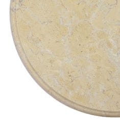 shumee krémszínű márvány asztallap Ø40 x 2,5 cm