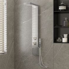 Greatstore rozsdamentes acél szögletes zuhanypanelrendszer