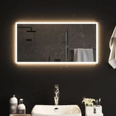 shumee LED-es fürdőszobatükör 40x80 cm