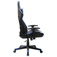 Greatstore fekete és kék műbőr gamer szék