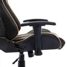 Greatstore fekete és arany színű műbőr gamer szék