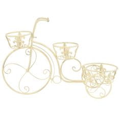 shumee vintage stílusú bicikli-formájú fém virágtartó állvány