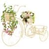 shumee vintage stílusú bicikli-formájú fém virágtartó állvány
