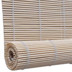 Greatstore 2 db természetes bambuszroló 120 x 160 cm
