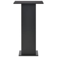 shumee 280206 Bar Table Black 60x60x110 cm