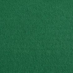 Greatstore zöld sima felületű kiállítási szőnyeg 1,2 x 12 m