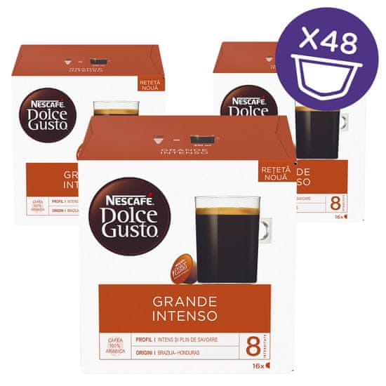NESCAFÉ Dolce Gusto Grande Intenso - kávékapszulák - 48 darab/csomag