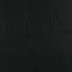 shumee 2 db sötét faszínű öntapadó PVC ajtófólia 500 x 90 cm