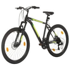 Greatstore 21 sebességes fekete mountain bike 27,5 hüvelykes kerékkel 42cm