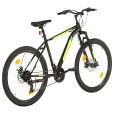Greatstore 21 sebességes fekete mountain bike 27,5 hüvelykes kerékkel 50cm