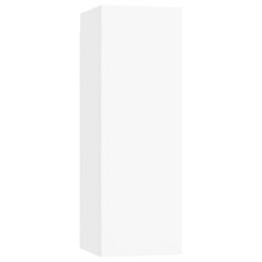 shumee fehér forgácslap TV-szekrény 30,5 x 30 x 90 cm
