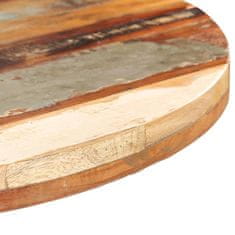 shumee kerek tömör újrahasznosított fa bisztróasztal Ø80 x 75 cm