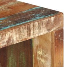 shumee 2 részes tömör újrahasznosított fa dohányzóasztal-garnitúra