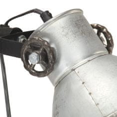 shumee öntött vas állólámpa 2 db ezüstszínű lámpaernyővel E27