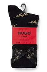 Hugo Boss 2 PACK - női zokni HUGO 50491387-001 (Méret 36-42)