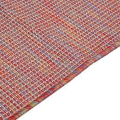 shumee piros lapos szövésű kültéri szőnyeg 160 x 230 cm