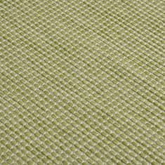 shumee zöld lapos szövésű kültéri szőnyeg 160 x 230 cm