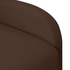 Greatstore barna műbőr magas háttámlájú dönthető fotel