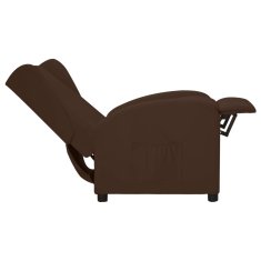 Greatstore barna műbőr magas háttámlájú dönthető fotel