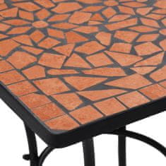 shumee terrakotta mozaikos bisztróasztal 60 cm