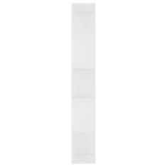shumee fehér könyvszekrény/térelválasztó 45 x 24 x 159 cm 