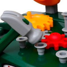 shumee Gyerek játék munkaasztal játék szerszámokkal zöld + szürke