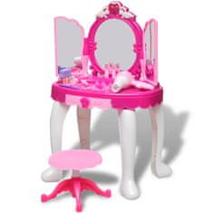 shumee Gyerek álló fésülködőasztal 3 tükörrel, fényekkel és hangeffektusokkal