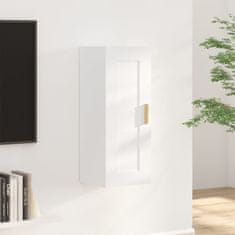 Greatstore fehér szerelt fa faliszekrény 35 x 34 x 90 cm