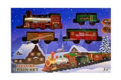 GADGET Karácsonyi vonat készlet fénnyel és hanggal 
