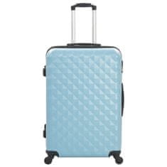shumee 3 db kék keményfalú ABS gurulós bőrönd