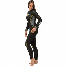 Cressi Neoprén overall FAST LADY 5 mm sárga-fekete XL - 44