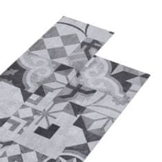 shumee 146561 PVC Flooring Planks 5,02 m² 2 mm Self-adhesive Grey Pattern