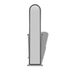 shumee 240580 Free Standing Floor Mirror Full Length Rectangular Grey