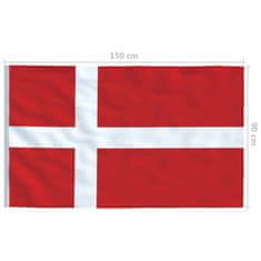 Vidaxl dán zászló 90 x 150 cm 146042