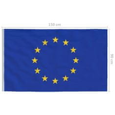 Vidaxl európai uniós zászló 90 x 150 cm 146067