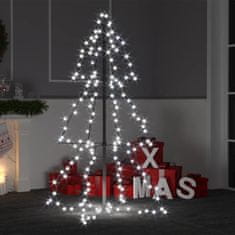 Vidaxl 160 LED-es beltéri/kültéri kúp alakú karácsonyfa 78 x 120 cm 328564