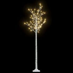 Vidaxl 180 LED-es bel-/kültéri meleg fehér fűzfa karácsonyfa 1,8 m 328680